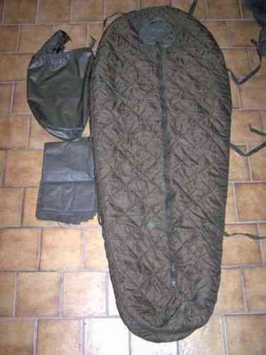 Größe 2 Original BW Schlafsack Mumienschlafsack mit Packsack 