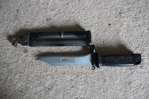 Original Bajonett Kampfmesser "Ost" AK 74 schwarz
