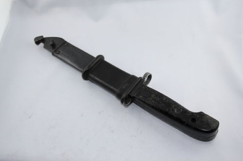 Seltenes Original Bajonett Kampfmesser "Ost" AK 47/74 schwarz